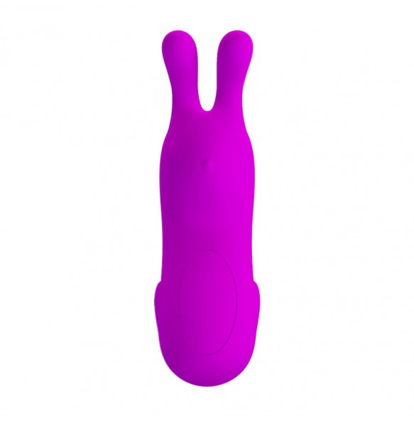 PRETTY LOVE - Bunny Finger Vibrator (Chargeable - Purple)